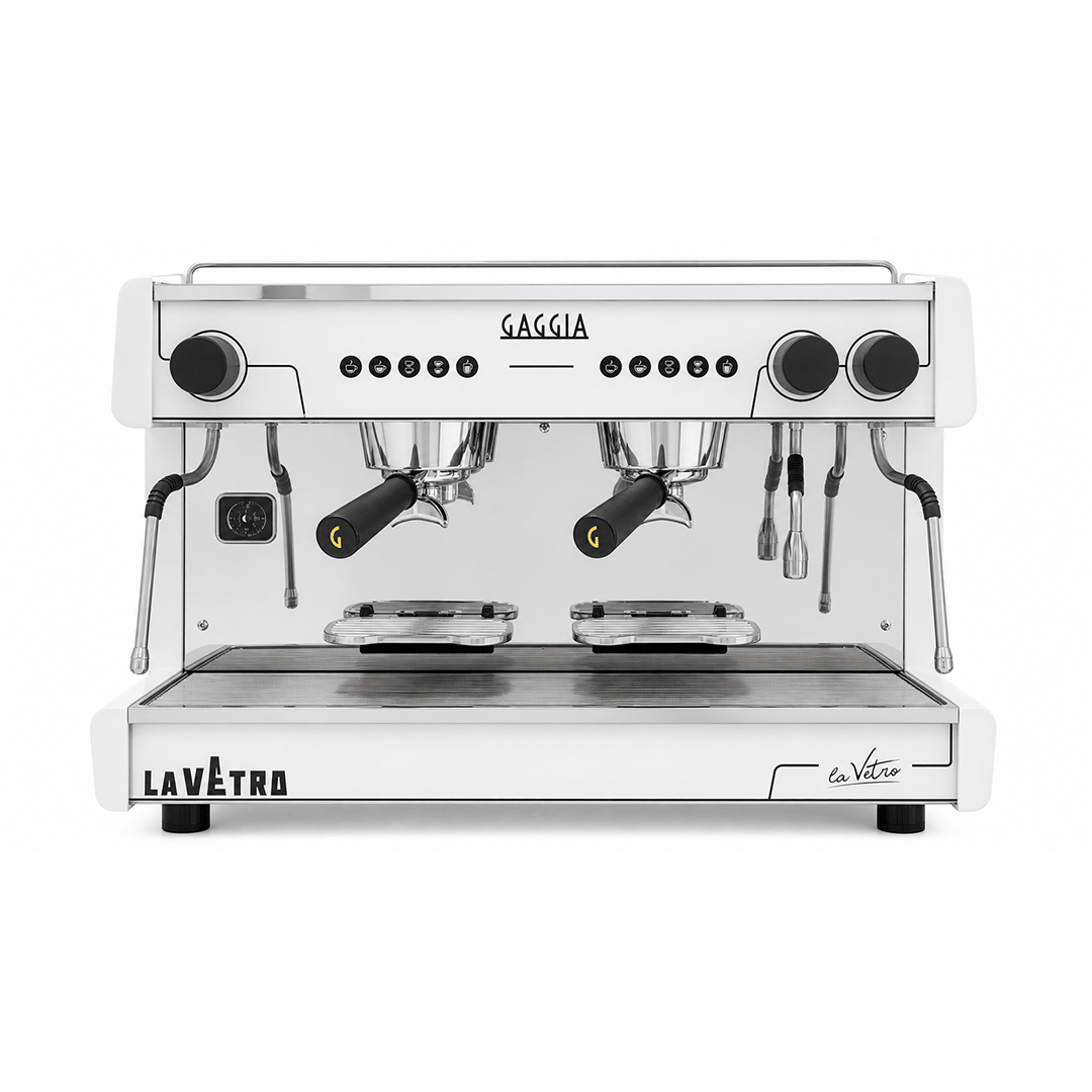 Gaggia Vetro 2 Group Tall Coffee Machine & MACAP MI40 Grinder Bundle - EuroCoffee