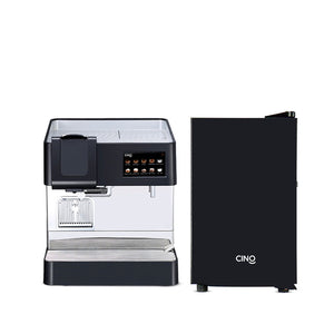 Gaia Blue Capsule Machine with BC9N Fridge - EuroCoffee