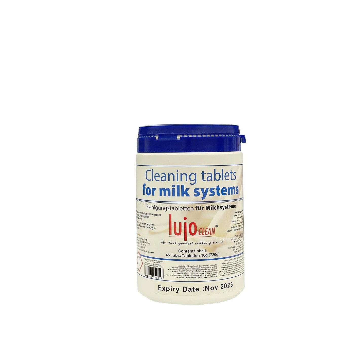 EuroCoffee Lujo Cleaning Tablets 16g - EuroCoffee