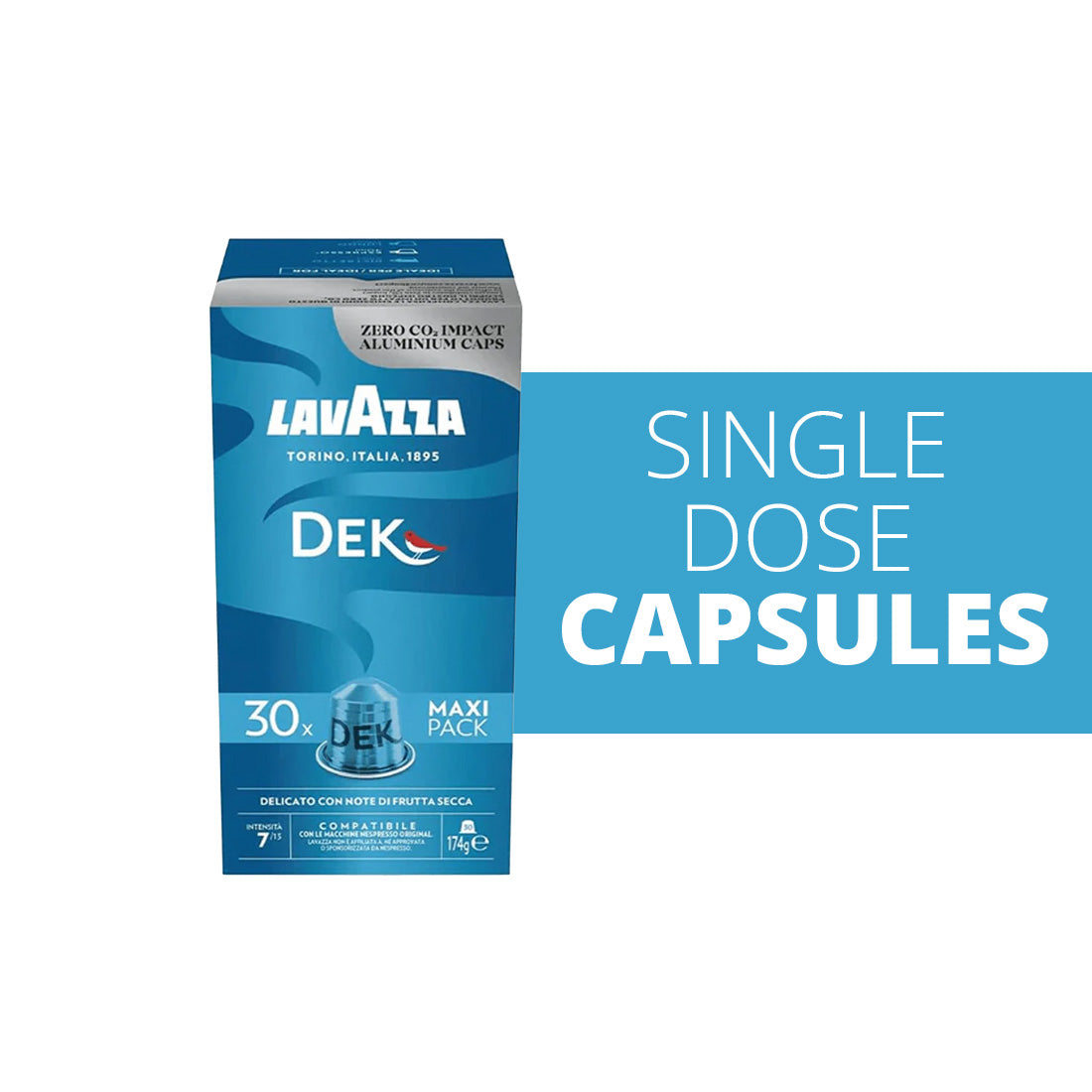 Lavazza Decaffeinato NCC - 30 Capsules