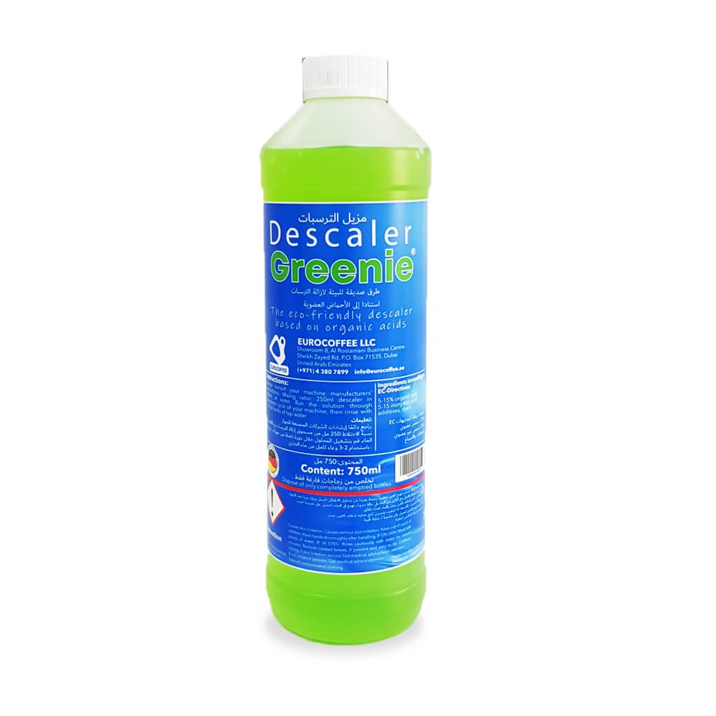 EuroCoffee Lujoclean Liquid Descaler Greenie - EuroCoffee