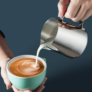 Stainless Steel Milk Jug 1000ml - EuroCoffee