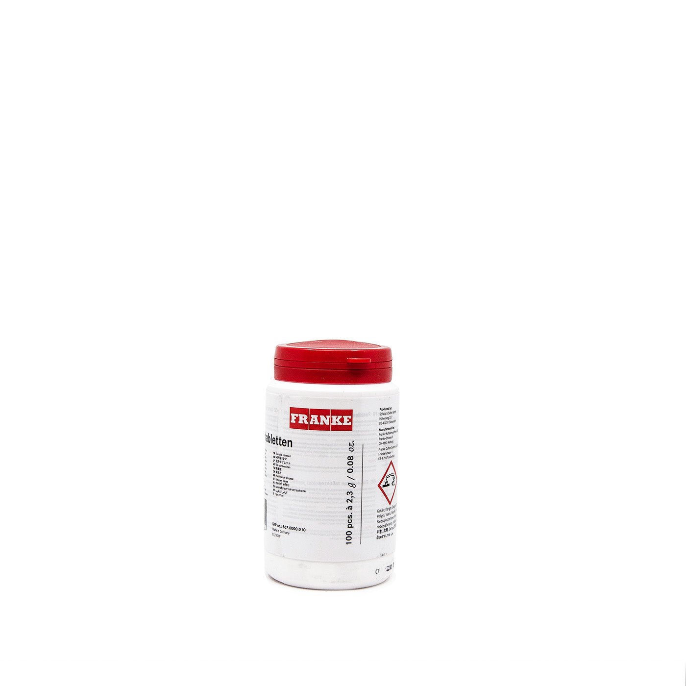 FRANKE Cleaning Tablets 2.3g - EuroCoffee