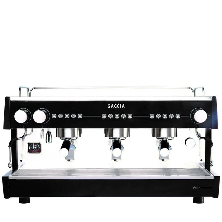 Gaggia Vetro 3 Group Tall Cup Espresso Machine - EuroCoffee