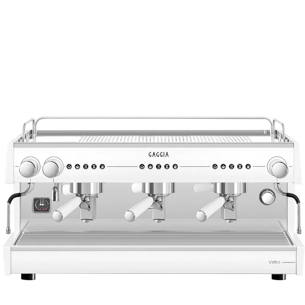 Gaggia Vetro 3 Group Tall Cup Espresso Machine - EuroCoffee