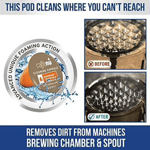 Caffenu Nespresso Cleaning Capsules (Box of 5 capsules) - EuroCoffee