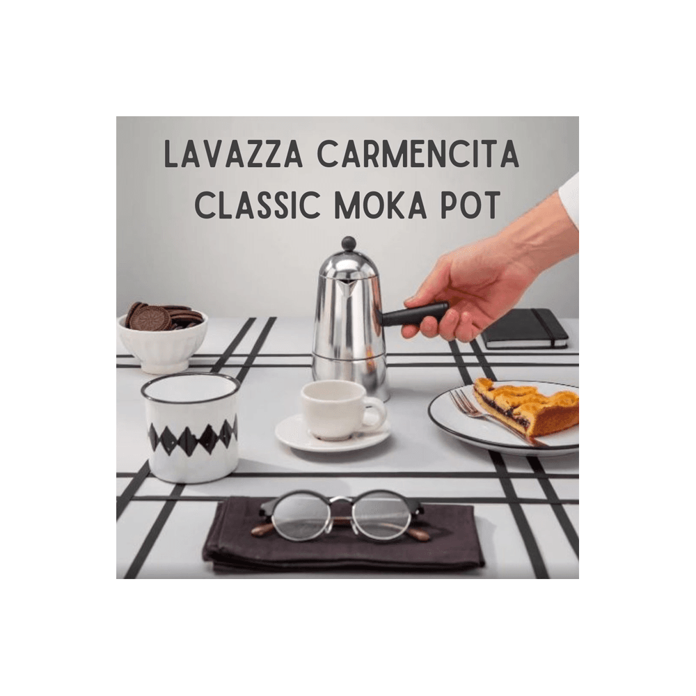 Lavazza Carmencita Classic Moka Pot - EuroCoffee