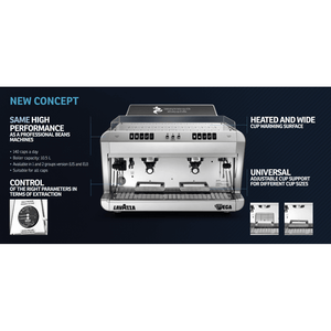 LAVAZZA LB 4724 2 group espresso machine - EuroCoffee