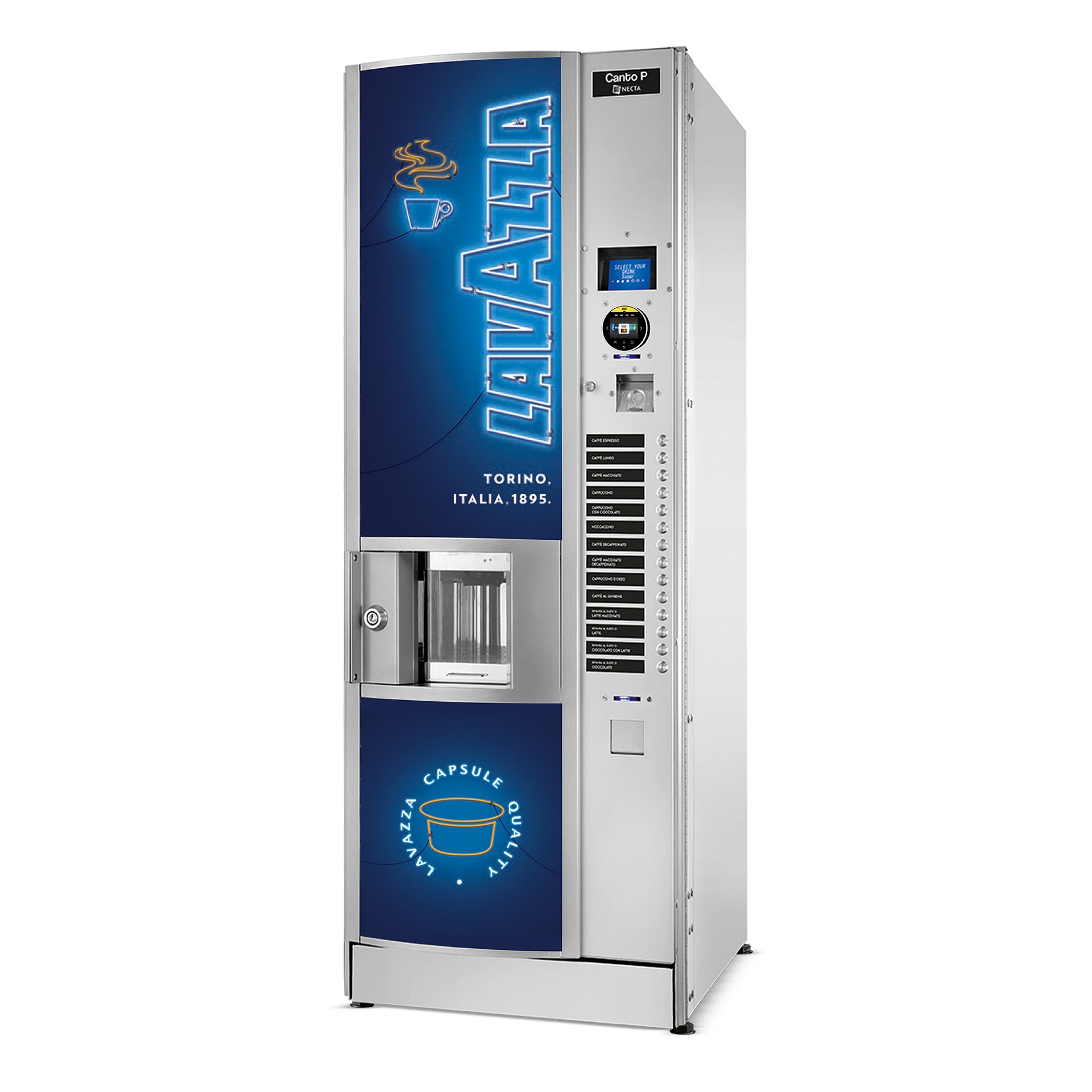 Necta Canto P Automatic Vending Machine - EuroCoffee