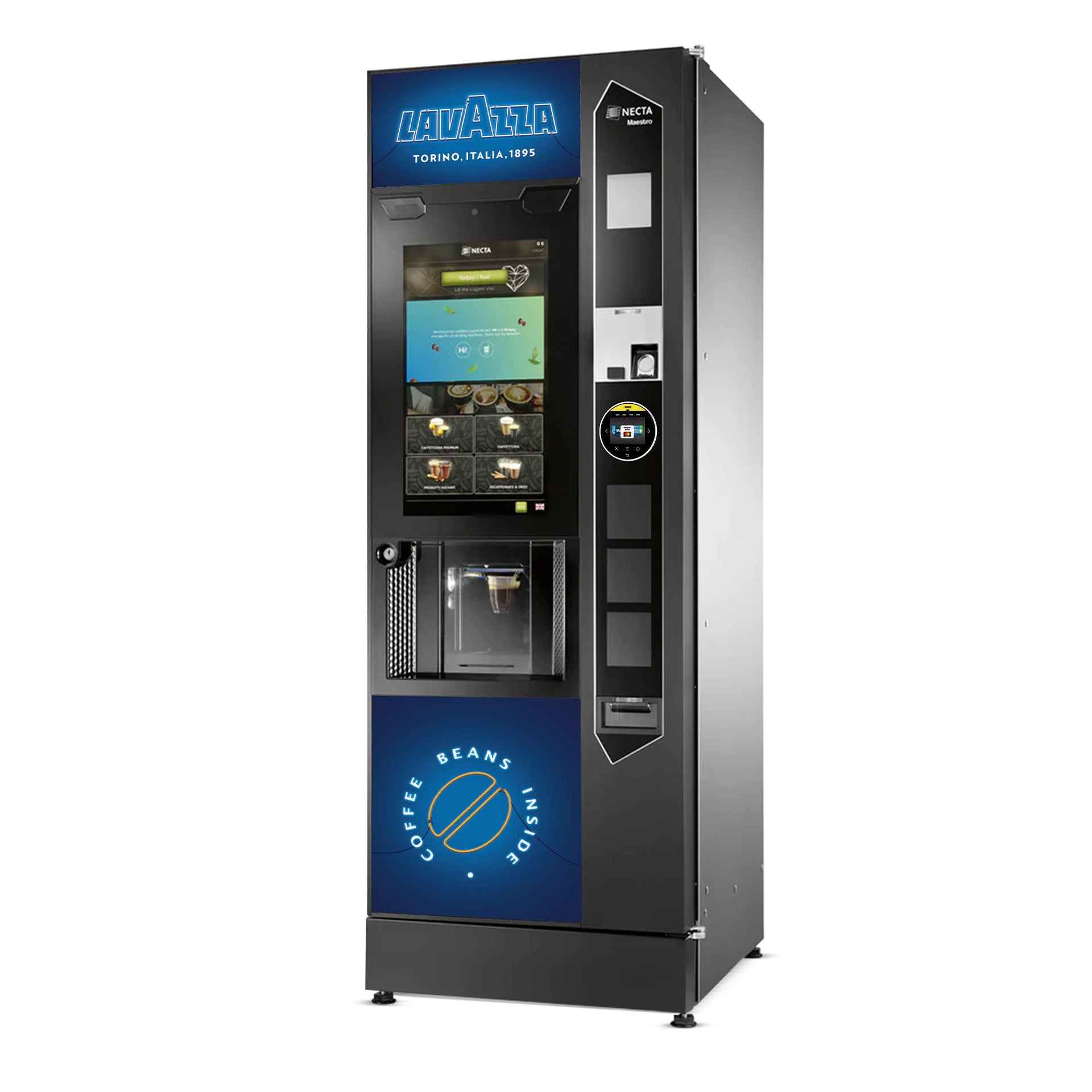 Necta Maestro Touch Automatic Espresso Vending Machine - EuroCoffee