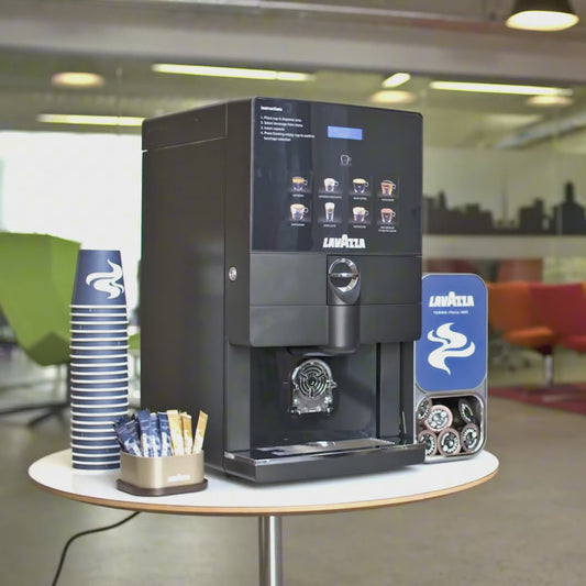 Lavazza LB 2600 Machine + 8 Drinks Bundle