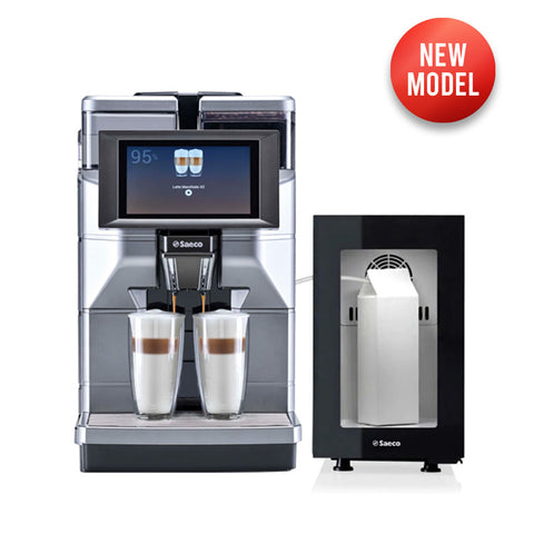Saeco Magic M2 + Mains Water, Automatic Espresso Machine with FR7L Fridge