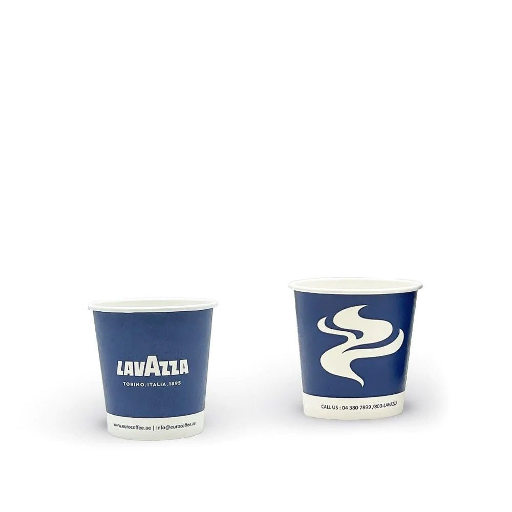 Lavazza Paper Cups, 4oz (Box of 1000 cups) - EuroCoffee