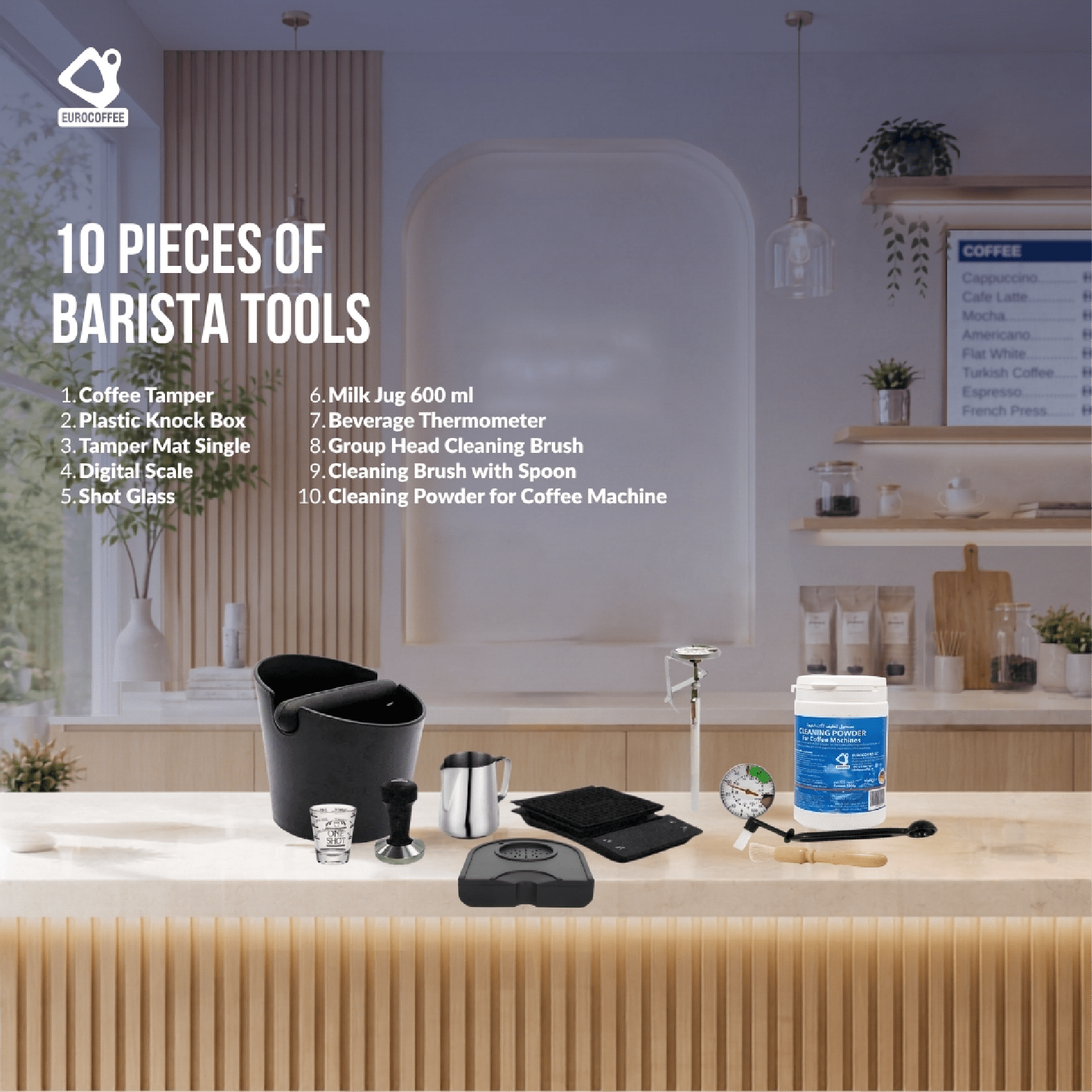 Fracino Two Group Espresso Machine Bundle - EuroCoffee
