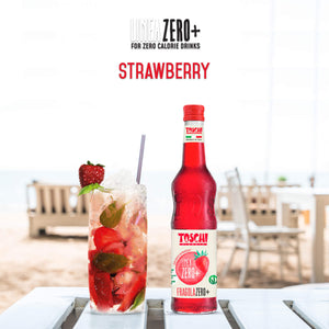 Strawberry Zero+ Syrup - EuroCoffee