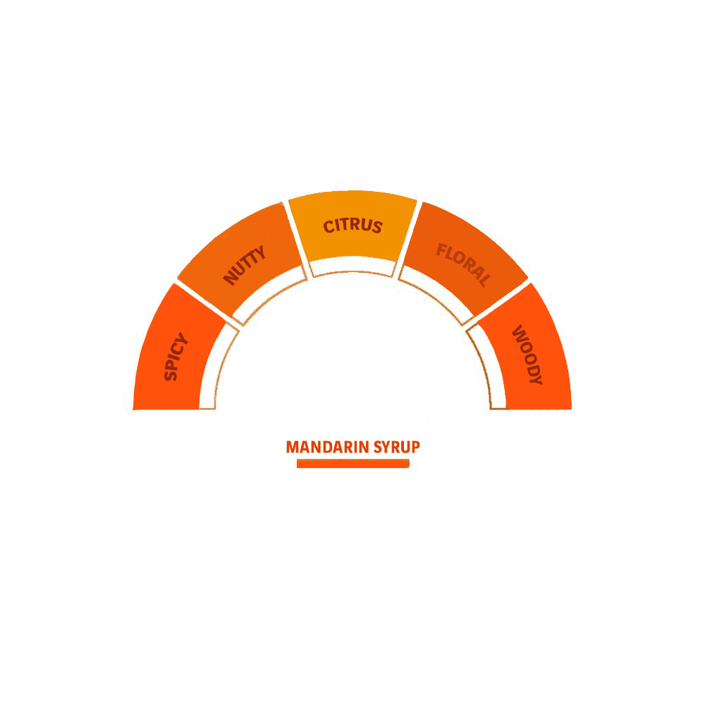 Mandarin Syrup - EuroCoffee