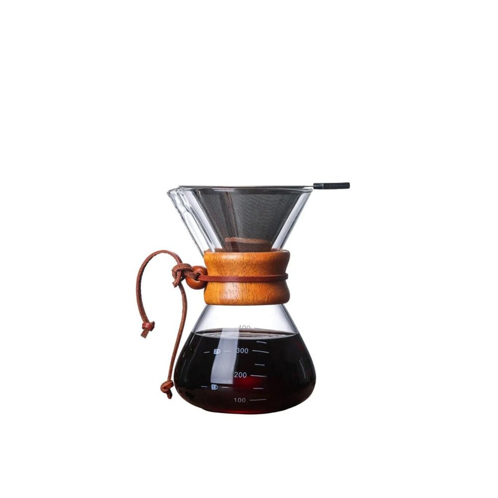 Wooden Collar Chemex (400ml) - EuroCoffee