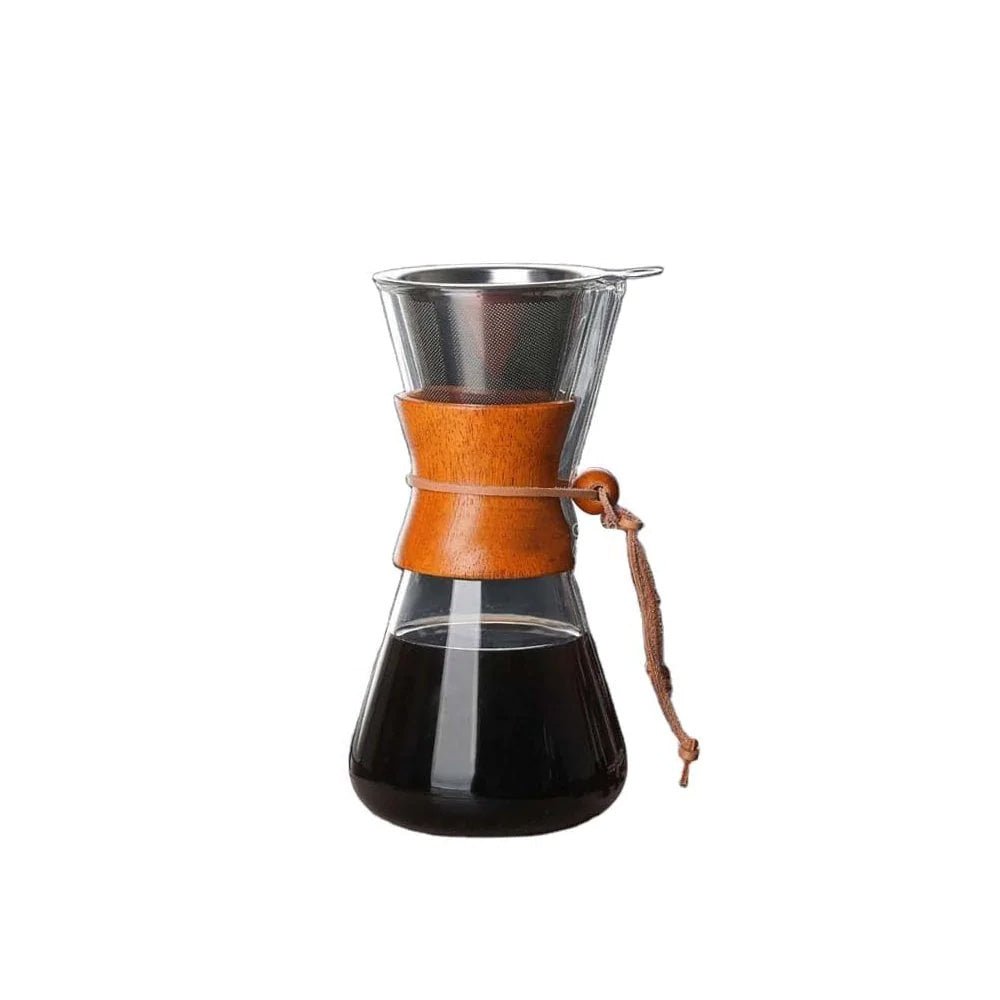 Wooden Collar Chemex (600ml) - EuroCoffee