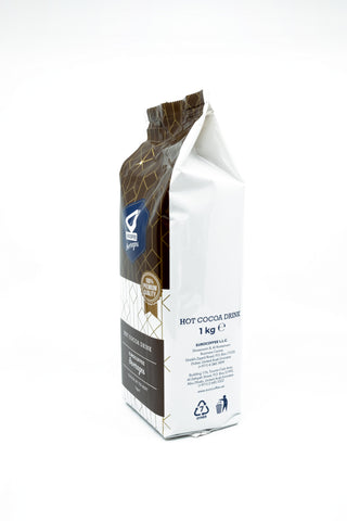Eurocoffee Hot Chocolate Powder, (Bag of 1 Kg.)