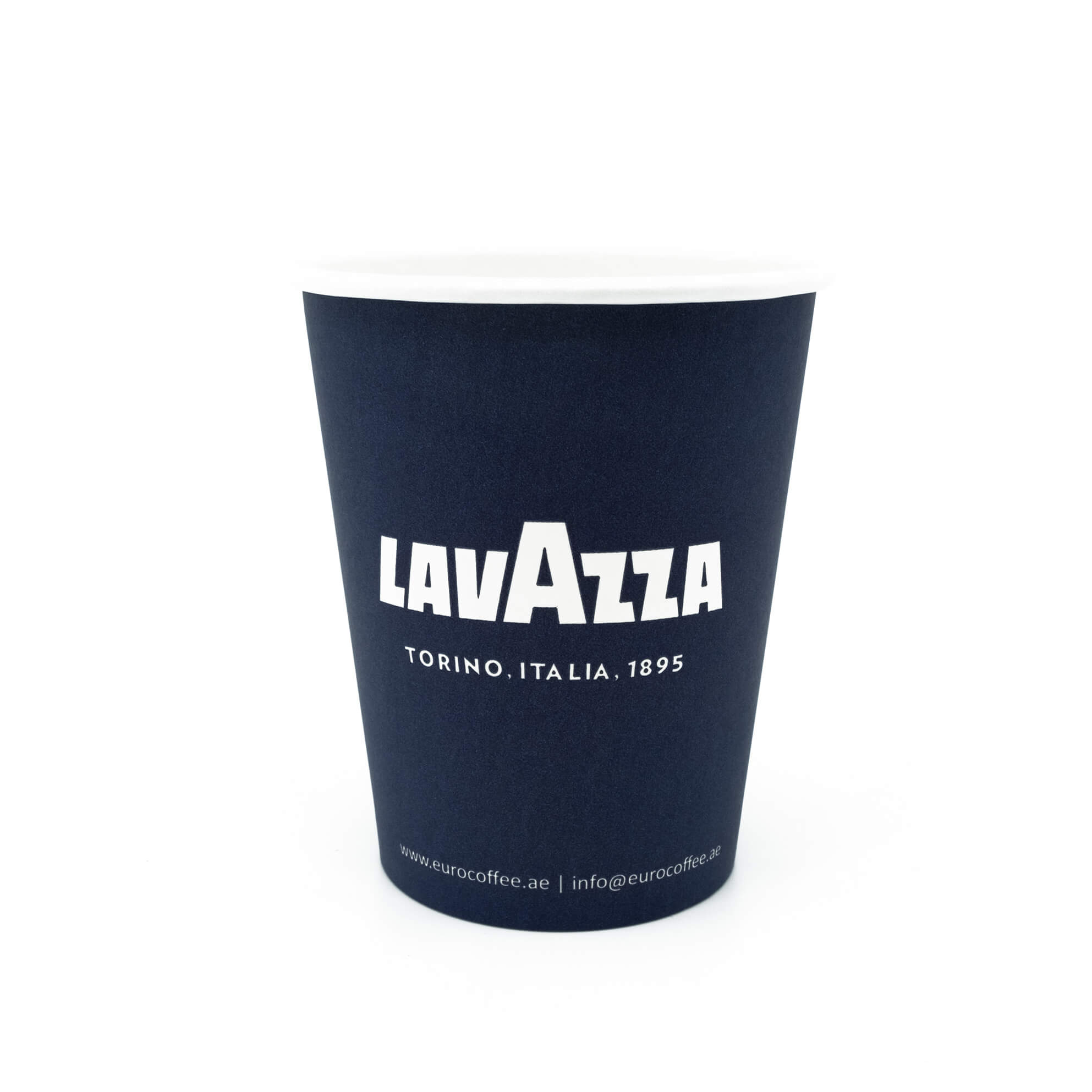 Lavazza Paper Cups 8oz, (Box of 1000 cups) - EuroCoffee