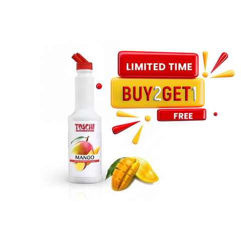 TOSCHI Acrobatic Fruit Mango Syrup (3 Bottles for the price of 2)